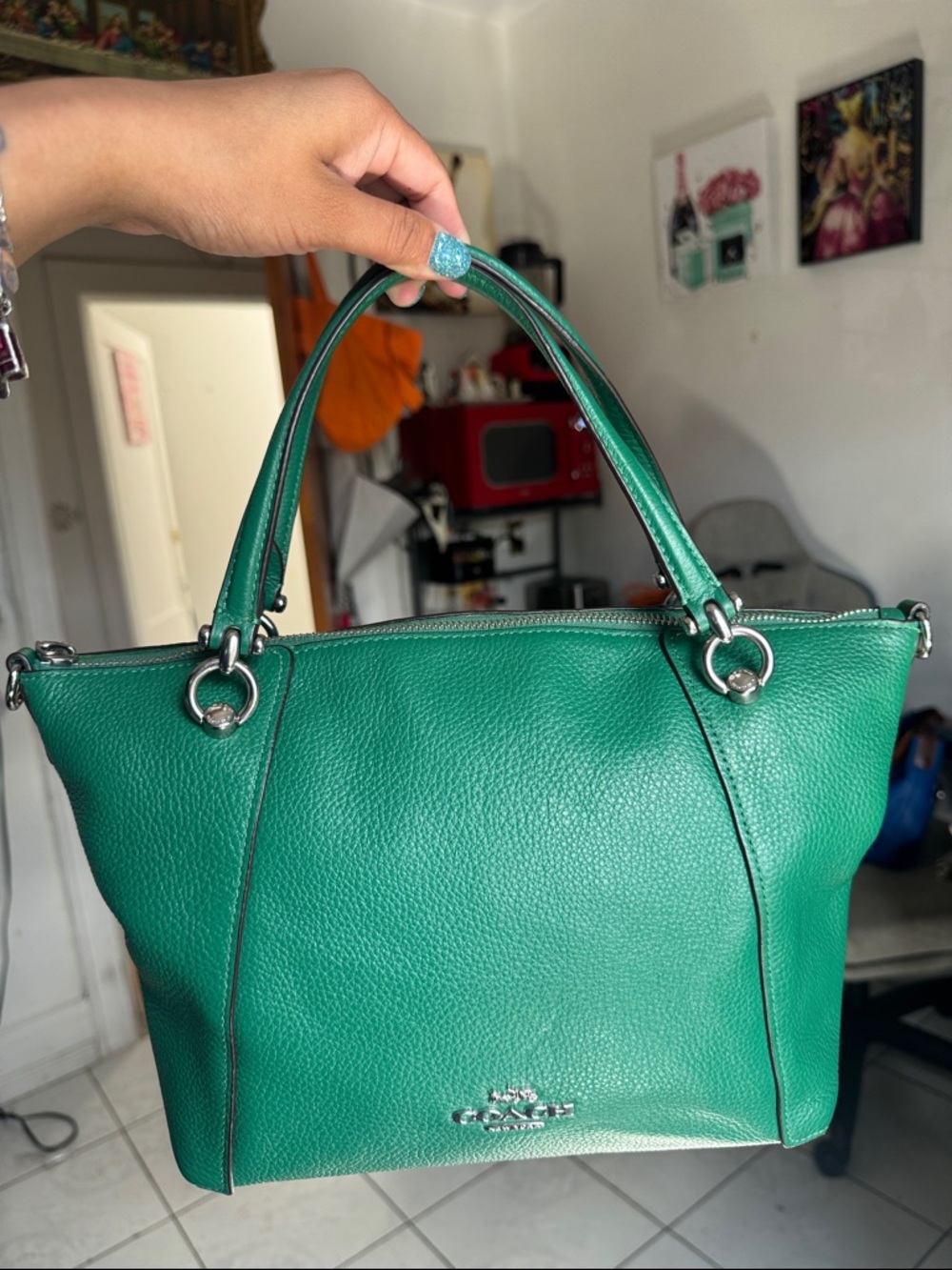 Coach Kacey satchel/crossbody - Picture 2 of 14